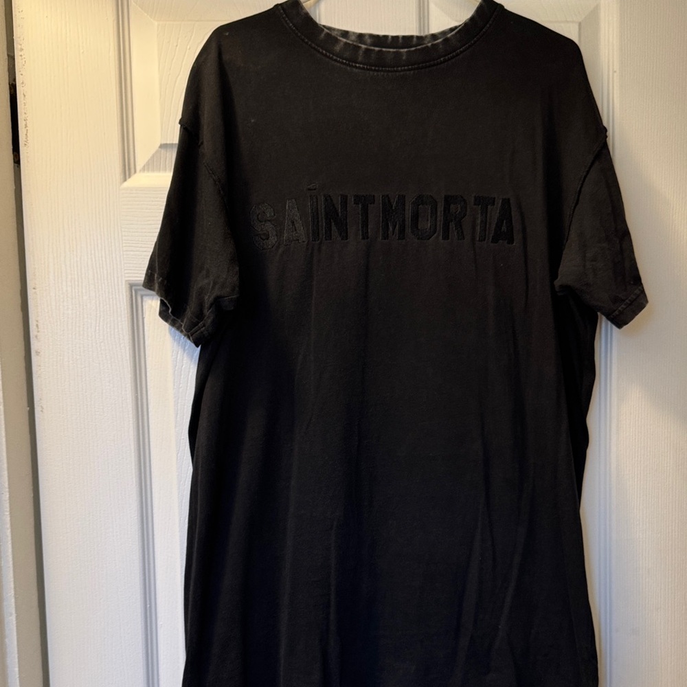 Saint Morta Black T-Shirt Men